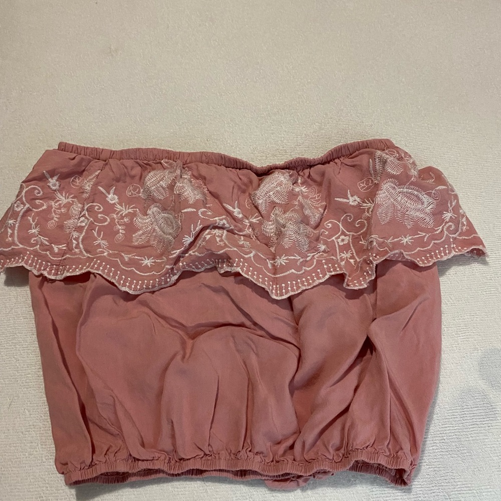 Two crop tops! One is a Large and other is a Medium